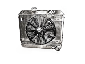COOLING SYSTEM, 4.2LT - E-TYPE (1967-1971)